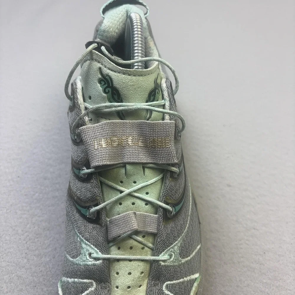 Hoka One One Stinson Trail Shoes Womens Size 9.5 Gray Mesh Running Sneakers